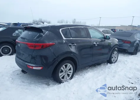 2017 Kia Sportage Lx z USA, uszkodzony, nr VIN KNDPMCAC9H7282462